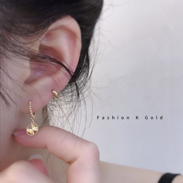ロングイヤリング 14K 金-003