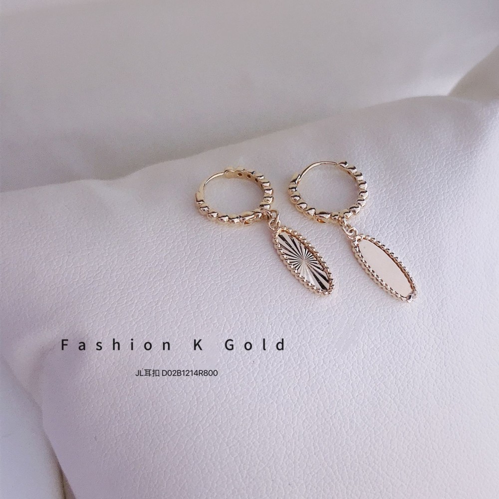 ロングイヤリング 14K 金-004