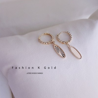 ロングイヤリング 14K/10K 金-004
