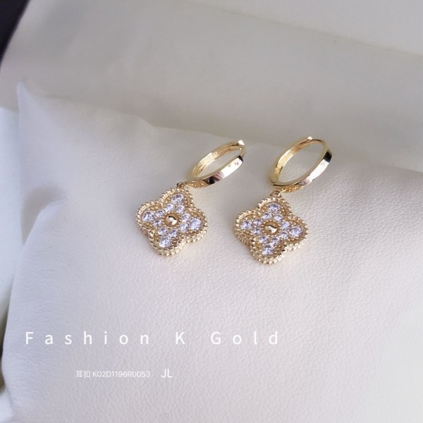 ロングイヤリング 14K 金-005
