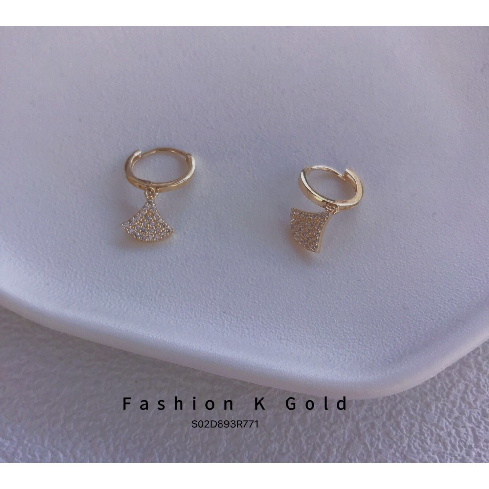 ロングイヤリング 14K 金-006