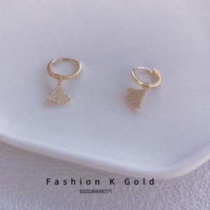 ロングイヤリング 14K/10K 金-006
