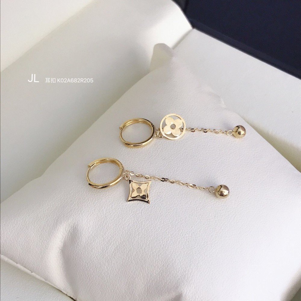 ロングイヤリング 14K 金-007