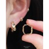 ロングイヤリング 14K 金-009