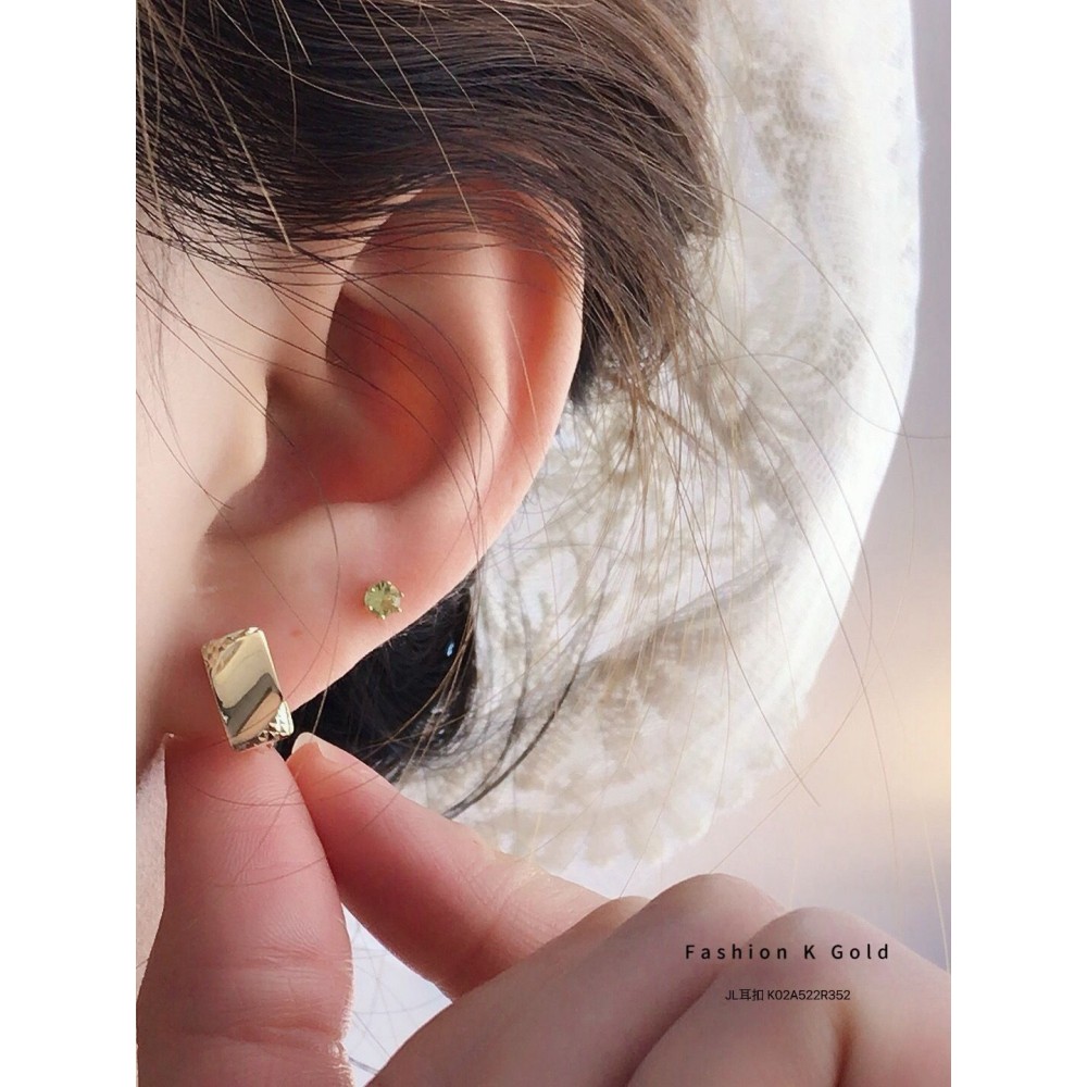 新しいモデル カラフルイヤピン 14K 金-014