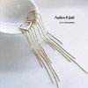 新しいモデル カラフルイヤピン 14K 金-018