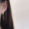 ロングイヤリング 14K 金-025