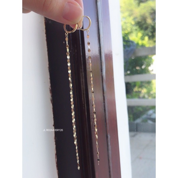 14K 金 新入荷 カラフルイヤピン-026