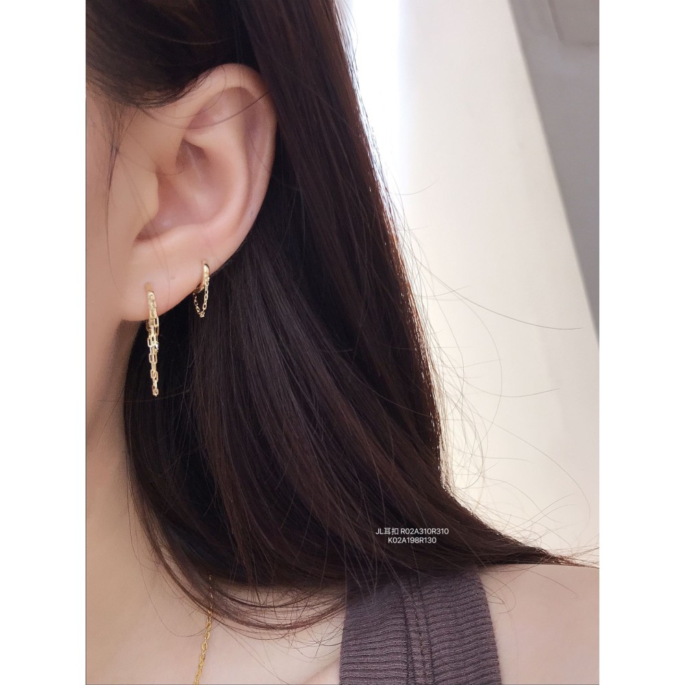 14K 金 新入荷 カラフルイヤピン-031