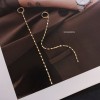 ロングイヤリング 14K 金-032