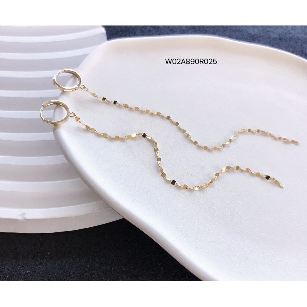 14K 金 新入荷 カラフルイヤピン-033