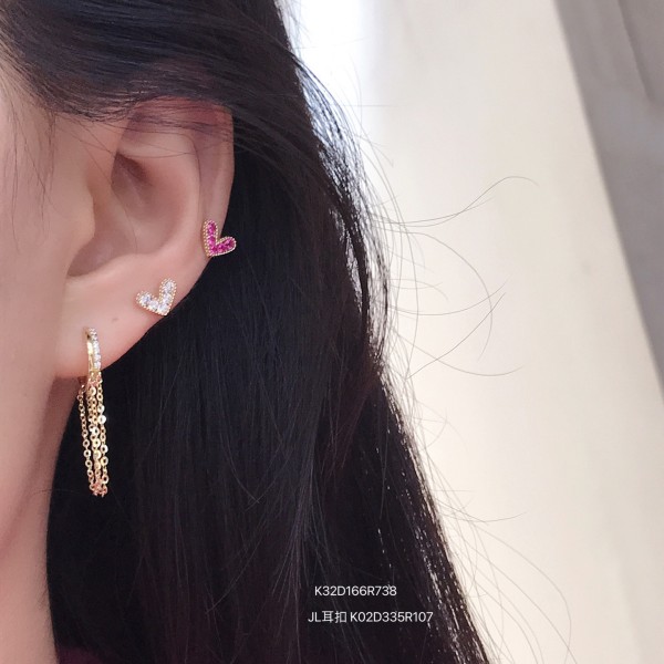 ロングイヤリング 14K 金-041