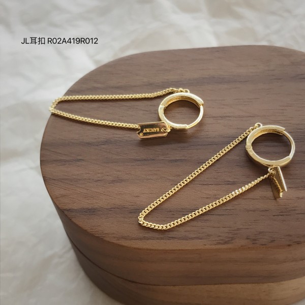 14K 金  カラフルイヤピン-049