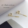 14K 金  ロングイヤリング-050