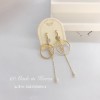 14K 金  カラフルイヤピン-053