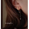 14K 金  ロングイヤリング-077