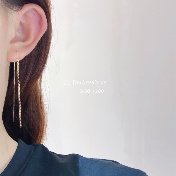 14K 金  ロングイヤリング-087