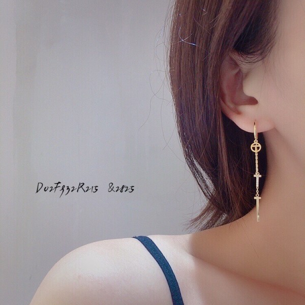 14K 金  カラフルイヤピン-089