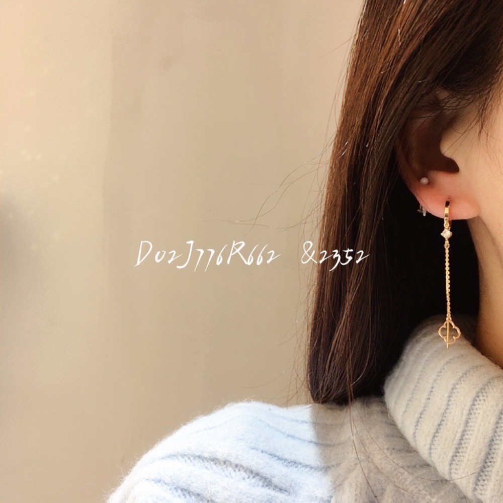 14K 金  カラフルイヤピン-096