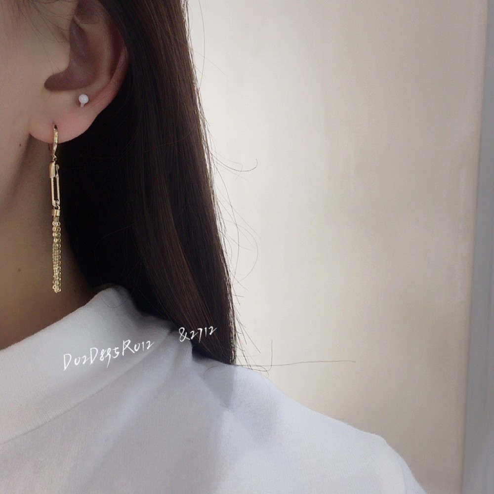 14K 金  カラフルイヤピン-098