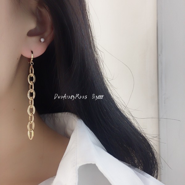 14K 金  ロングイヤリング-110