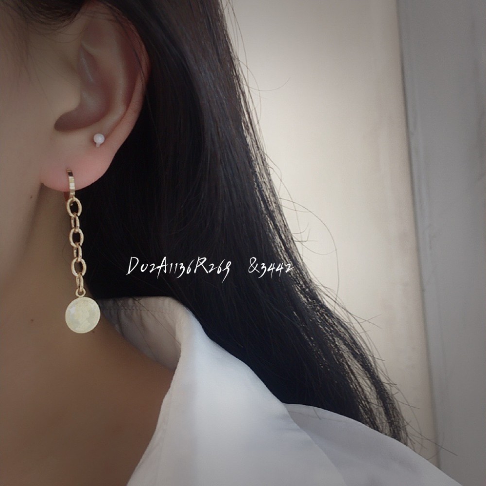 14K 金  カラフルイヤピン-111