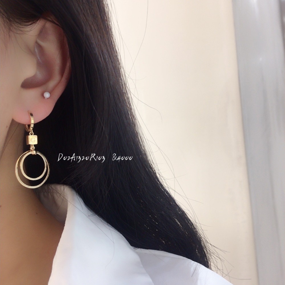 14K 金  カラフルイヤピン-112