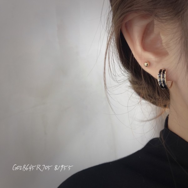 14K/10K 金  カラフルイヤピン-009