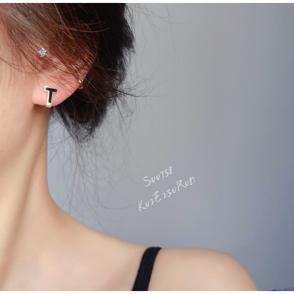 14K/10K 金  カラフルイヤピン-013
