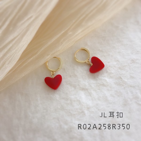 14K/10K 金  カラフルイヤピン-018