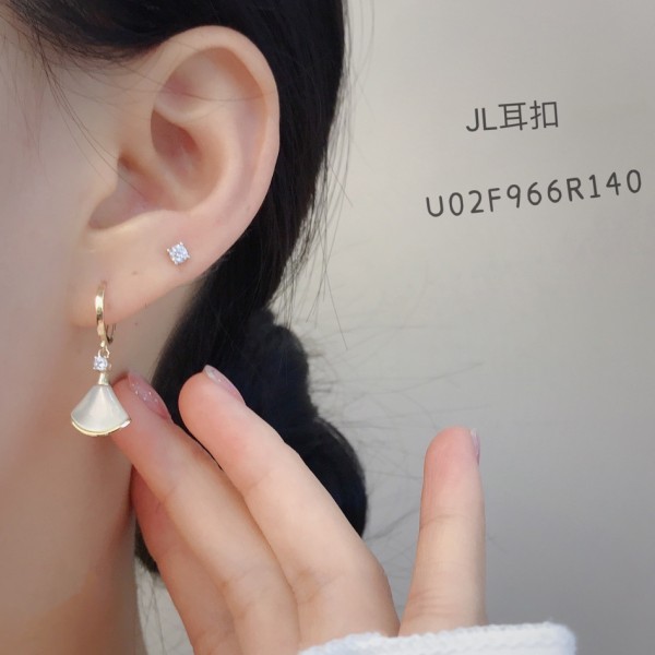 14K/10K 金  カラフルイヤピン-019