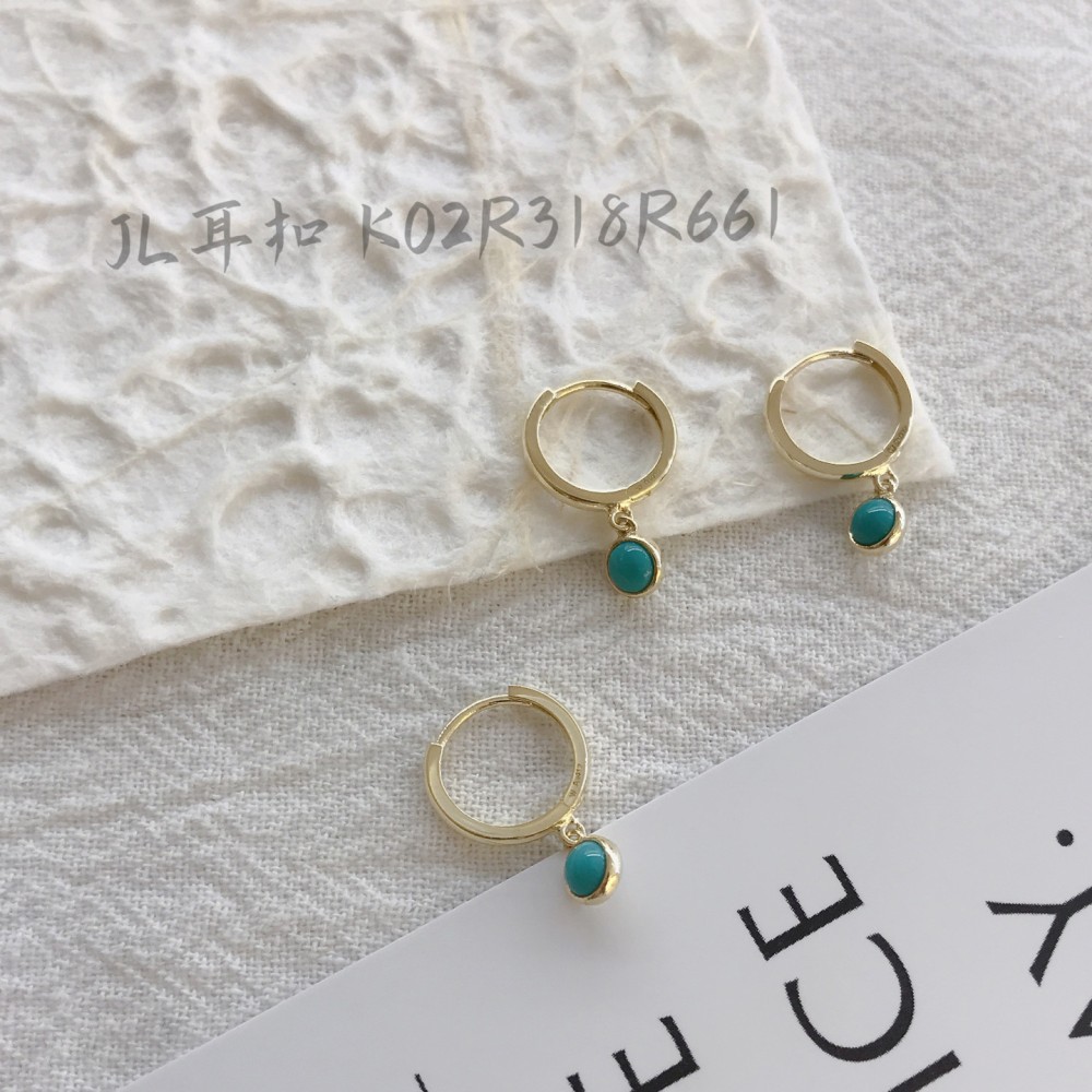 14K/10K 金  カラフルイヤピン-024 14K/10K 金  カラフルイヤピン-024
