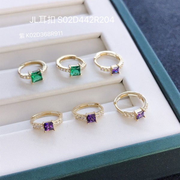 14K/10K 金  カラフルイヤピン-060
