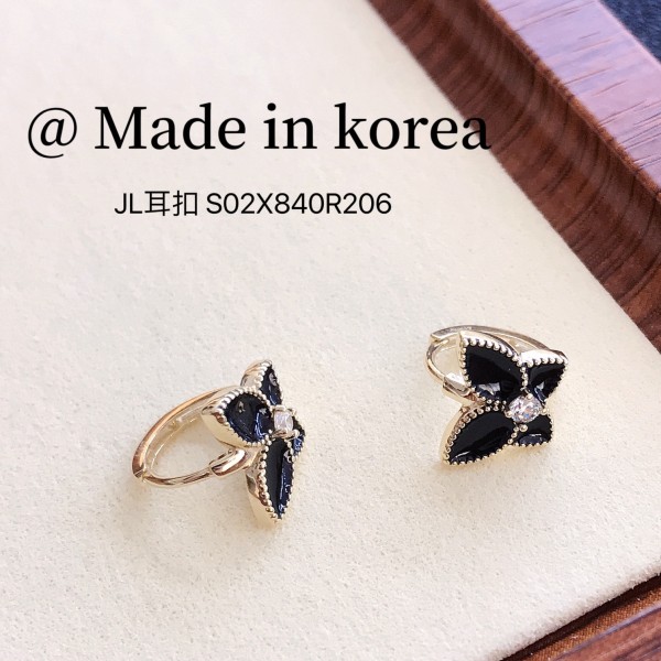 14K/10K 金  カラフルイヤピン-062