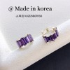 14K/10K 金  カラフルイヤピン-063