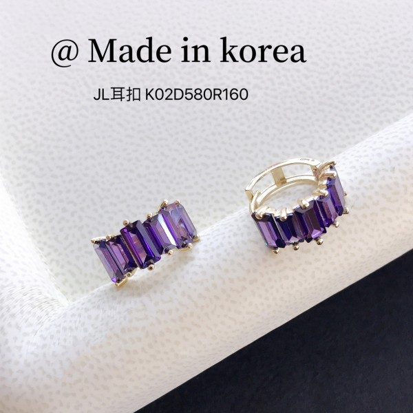 14K/10K 金  カラフルイヤピン-063