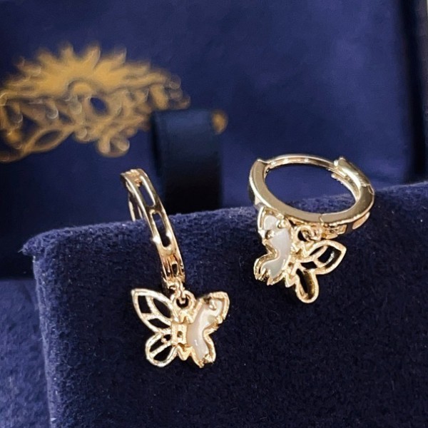 14K/10K 金  カラフルイヤピン-075