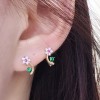 14K/10K 金  カラフルイヤピン-078 14K/10K 金  カラフルイヤピン-078