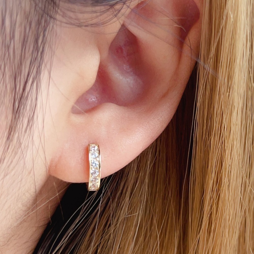 14K/10K 金  カラフルイヤピン-080 14K/10K 金  カラフルイヤピン-080