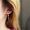 14K/10K 金  カラフルイヤピン-091