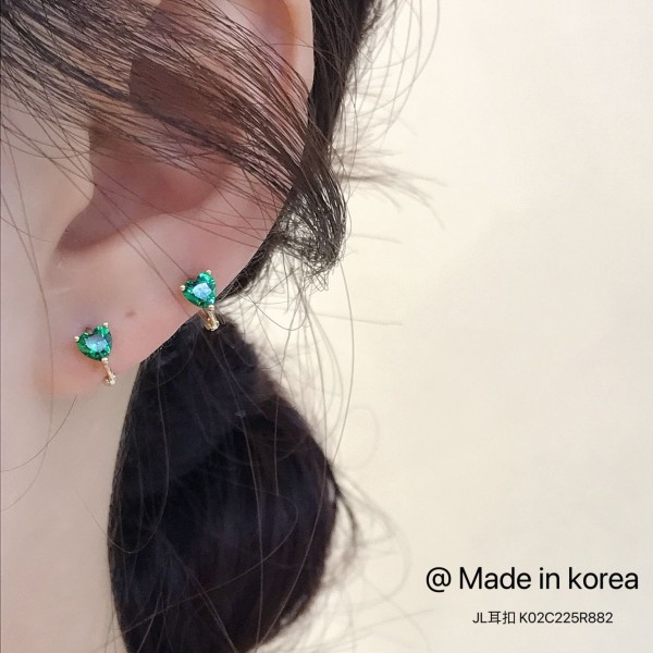 14K/10K 金  カラフルイヤピン-101