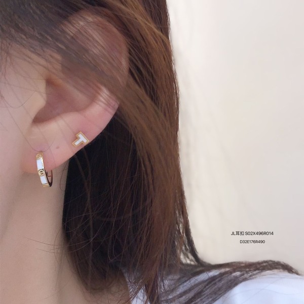 14K/10K 金  カラフルイヤピン-106