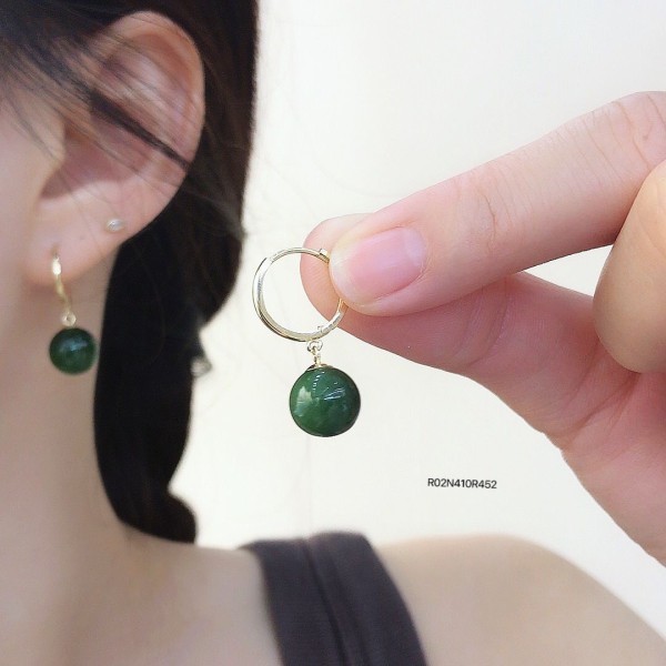 14K/10K 金  カラフルイヤピン-116