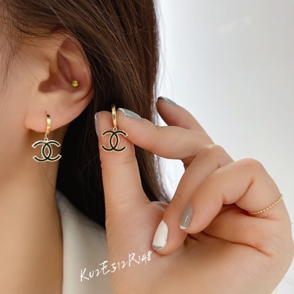 14K/10K 金  カラフルイヤピン-133
