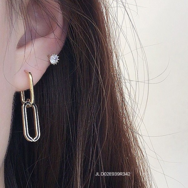 14K/10K 金  カラフルイヤピン-135