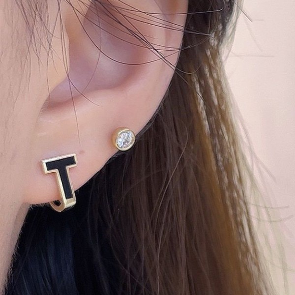 14K/10K 金  カラフルイヤピン-143