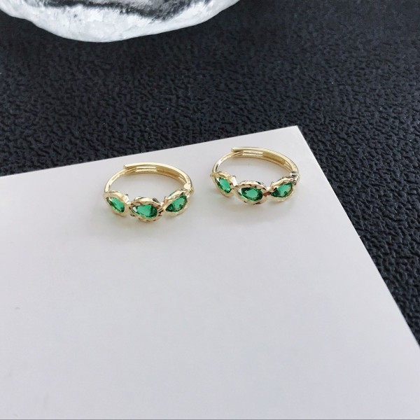 14K/10K 金  カラフルイヤピン-160