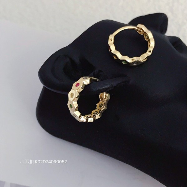 14K/10K 金  カラフルイヤピン-173