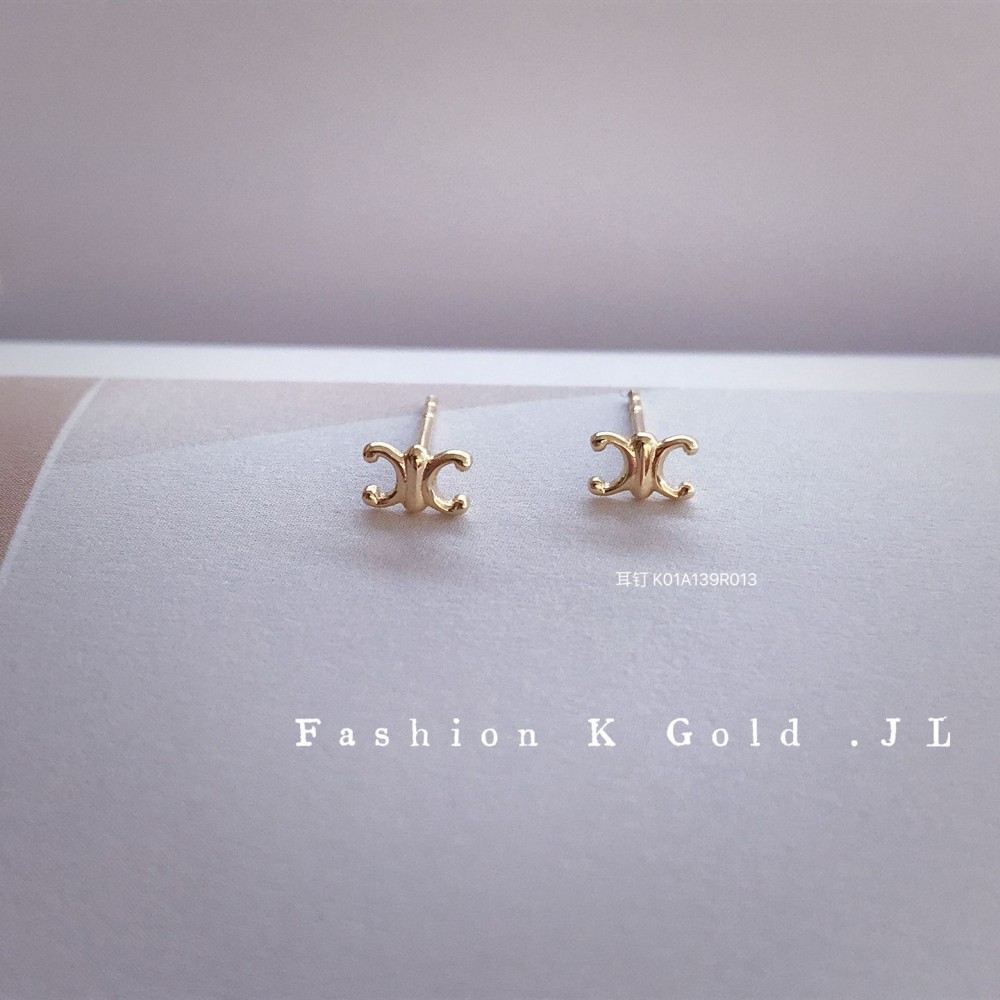 14K 金 イヤピン -002