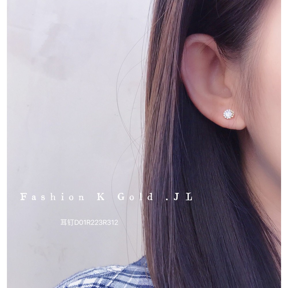 14K 金 イヤピン -007